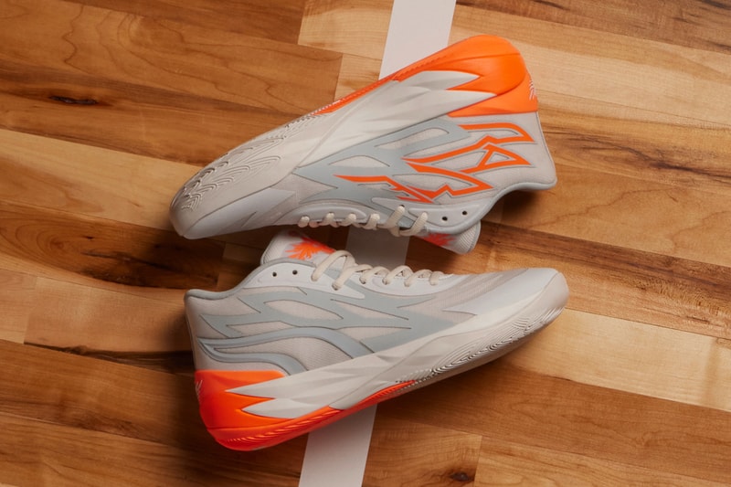 Fiery Orange Accents Ignite LaMelo Ball's Puma MB.02 - Sneaker News