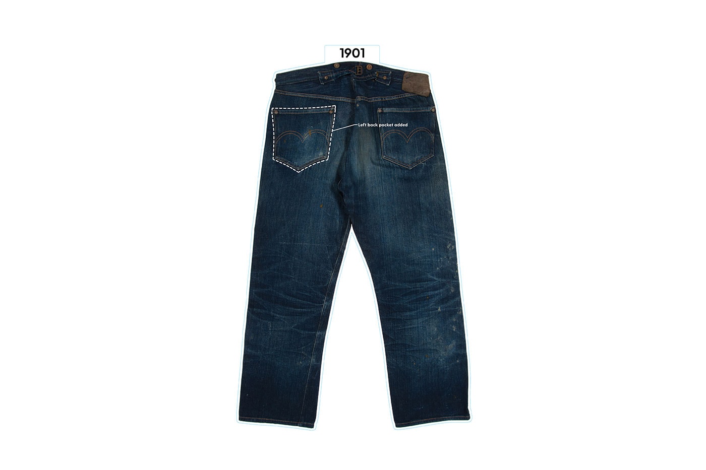 Rediscovering the Levi's 501 The World's First Blue Jeans metal rivets patent levi strauss feature info
