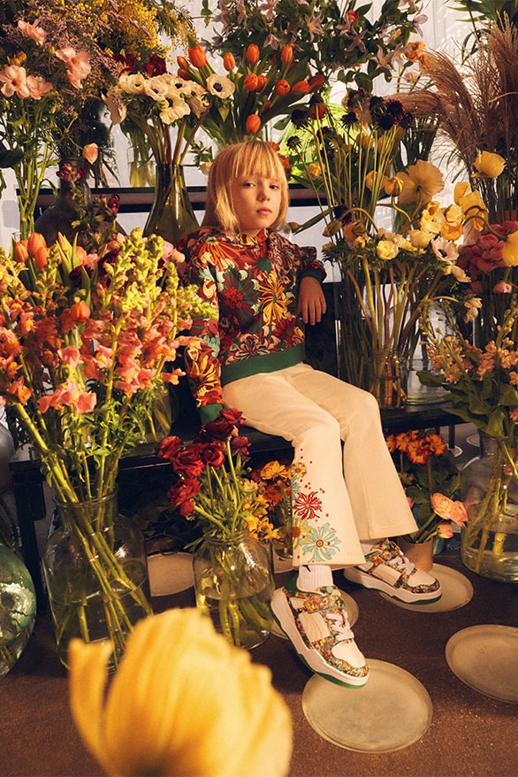 Liberty of London PUMA Capsule Collection release information kids womenswear menswear flowers Hackney Chelsea