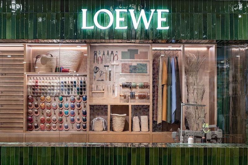 LOEWE ReCraft repair maintaining leather items hankyu umeda osaka artisan opening info