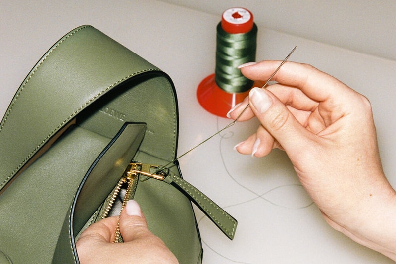 LOEWE ReCraft repair maintaining leather items hankyu umeda osaka artisan opening info