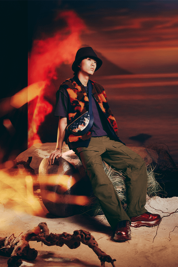 Louis Vuitton Pre-Spring 2024 Menswear Collection resort bonfire summer Paris