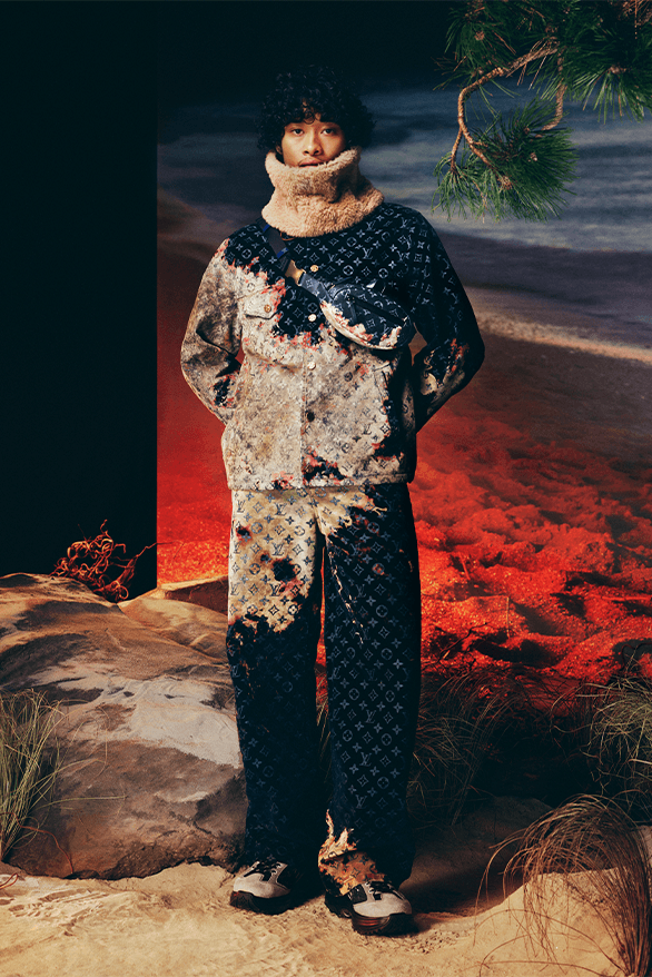 Louis Vuitton Pre-Spring 2024 Menswear Collection resort bonfire summer Paris