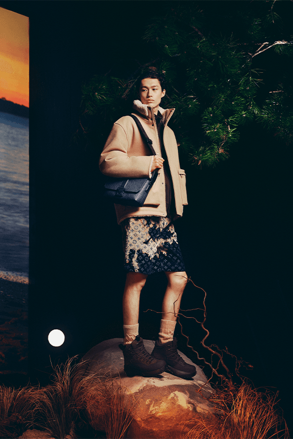 Louis Vuitton Pre-Spring 2024 Menswear Collection resort bonfire summer Paris