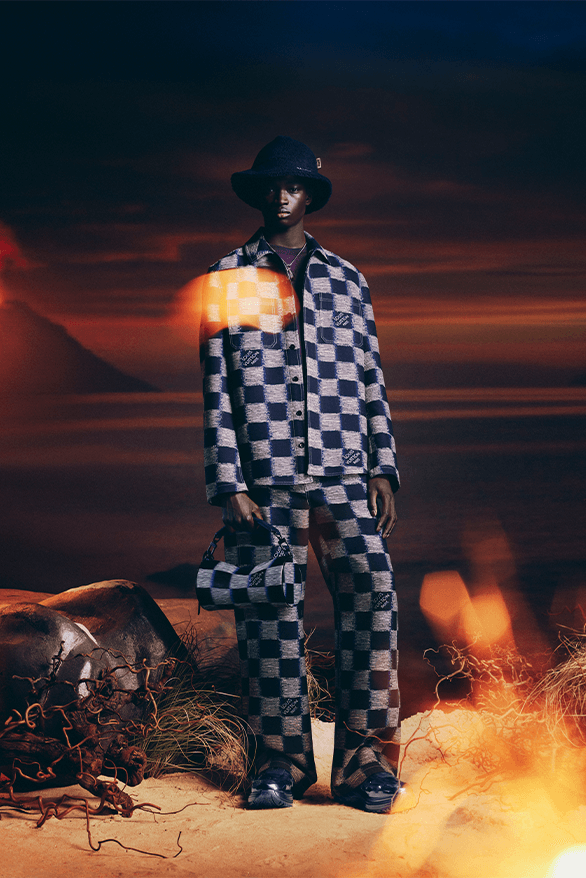 Louis Vuitton Pre-Spring 2024 Menswear Collection resort bonfire summer Paris