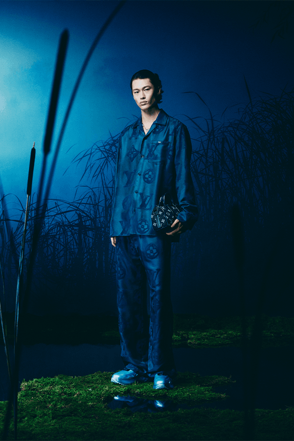 Louis Vuitton Pre-Spring 2024 Menswear Collection resort bonfire summer Paris