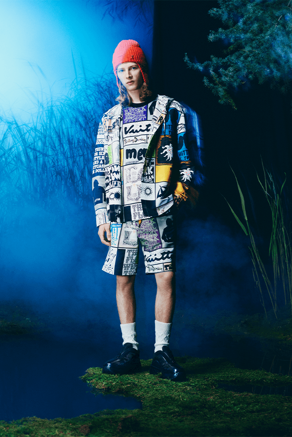 Louis Vuitton Pre-Spring 2024 Menswear Collection resort bonfire summer Paris