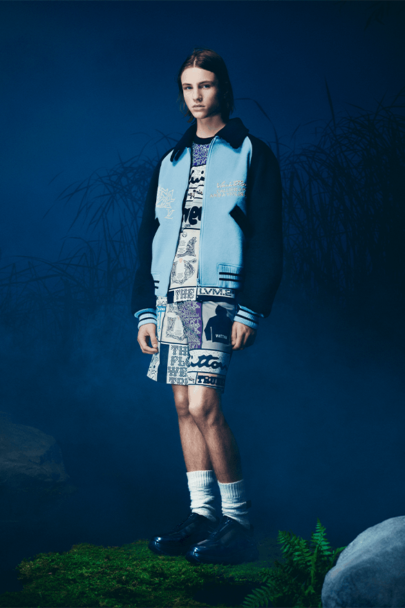 Louis Vuitton Pre-Spring 2024 Menswear Collection resort bonfire summer Paris