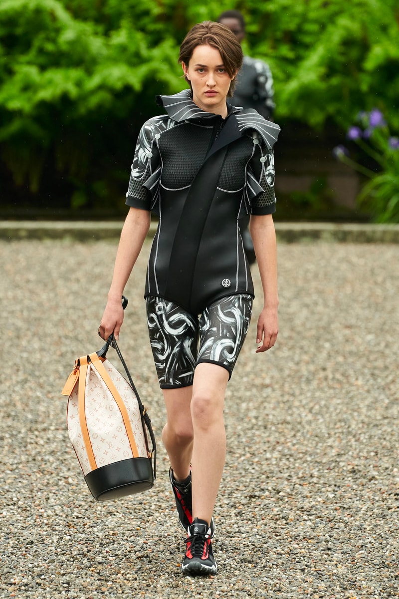 Louis Vuitton Resort 2024 Is an Ethereal Take on High Fashion Mermaidcore isola bella collection runway lake maggiore italy nicolas ghesquiere borromeo family