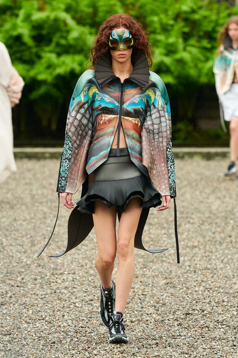 Louis Vuitton Resort 2024 Is an Ethereal Take on High Fashion Mermaidcore isola bella collection runway lake maggiore italy nicolas ghesquiere borromeo family