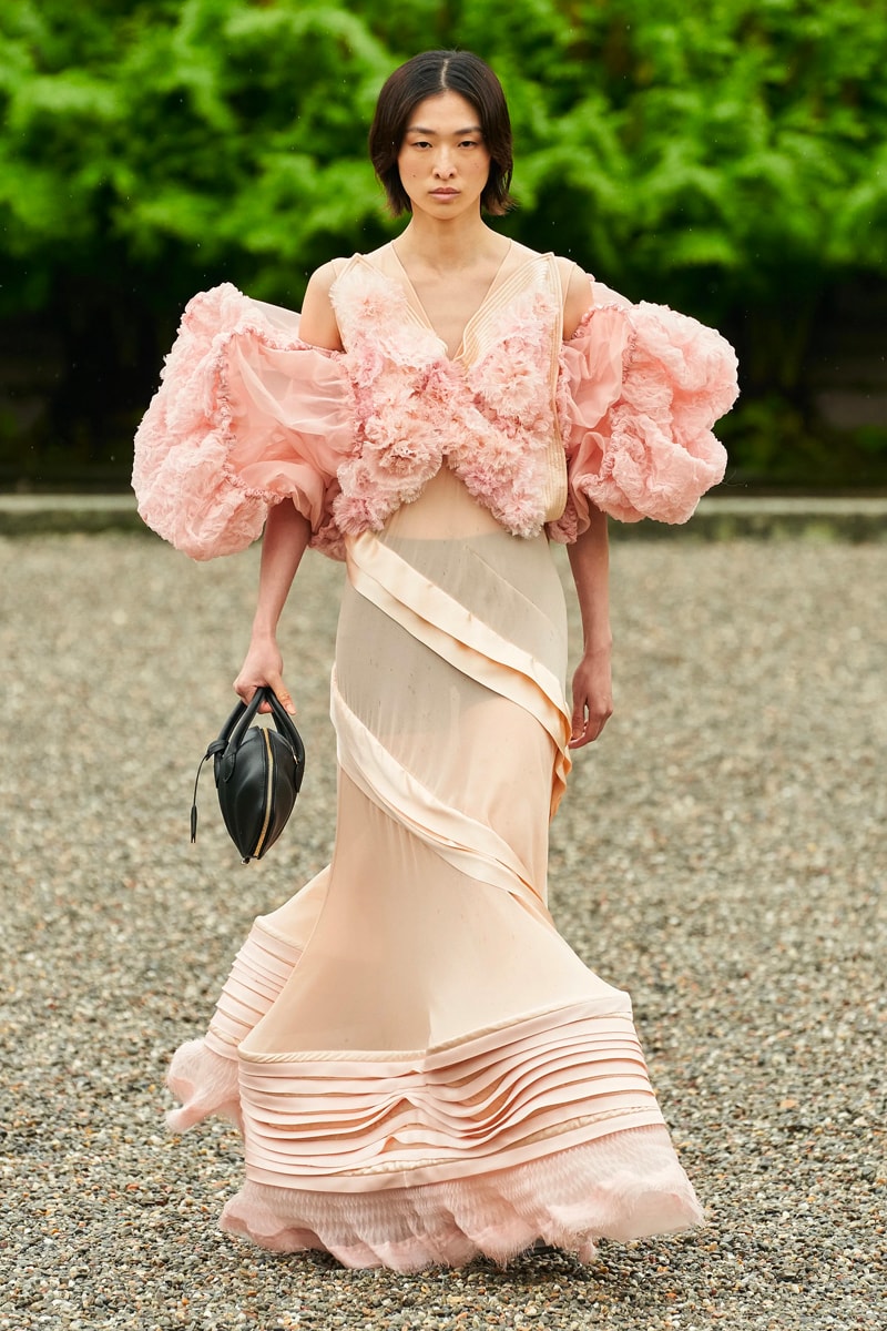 Louis Vuitton Resort 2024 Is an Ethereal Take on High Fashion Mermaidcore isola bella collection runway lake maggiore italy nicolas ghesquiere borromeo family