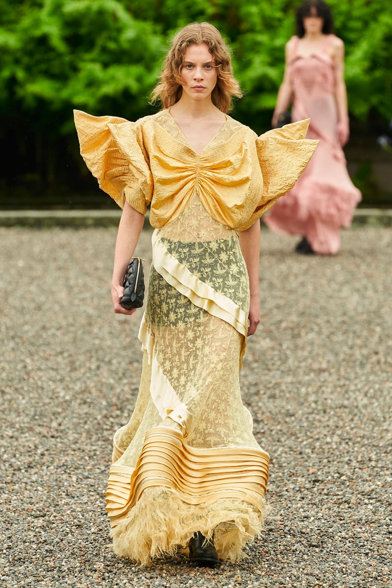 Louis Vuitton Resort 2024 Is an Ethereal Take on High Fashion Mermaidcore isola bella collection runway lake maggiore italy nicolas ghesquiere borromeo family