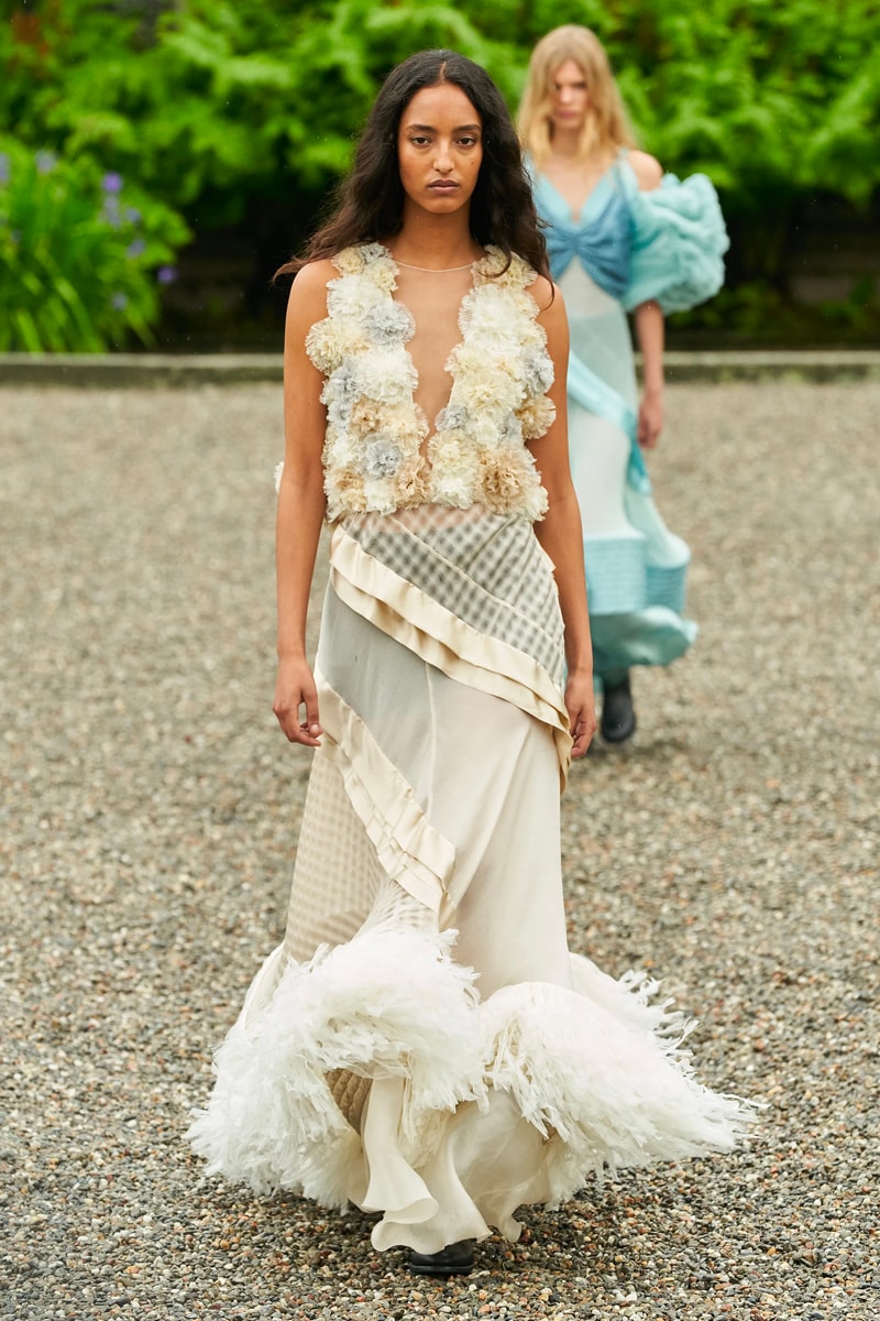 Louis Vuitton Resort 2024 Is an Ethereal Take on High Fashion Mermaidcore isola bella collection runway lake maggiore italy nicolas ghesquiere borromeo family