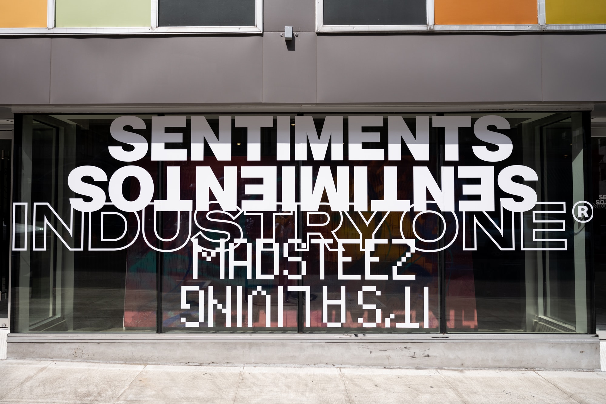 madsteez its a living industry one sentiments exhibition artworks paintings collaborations
