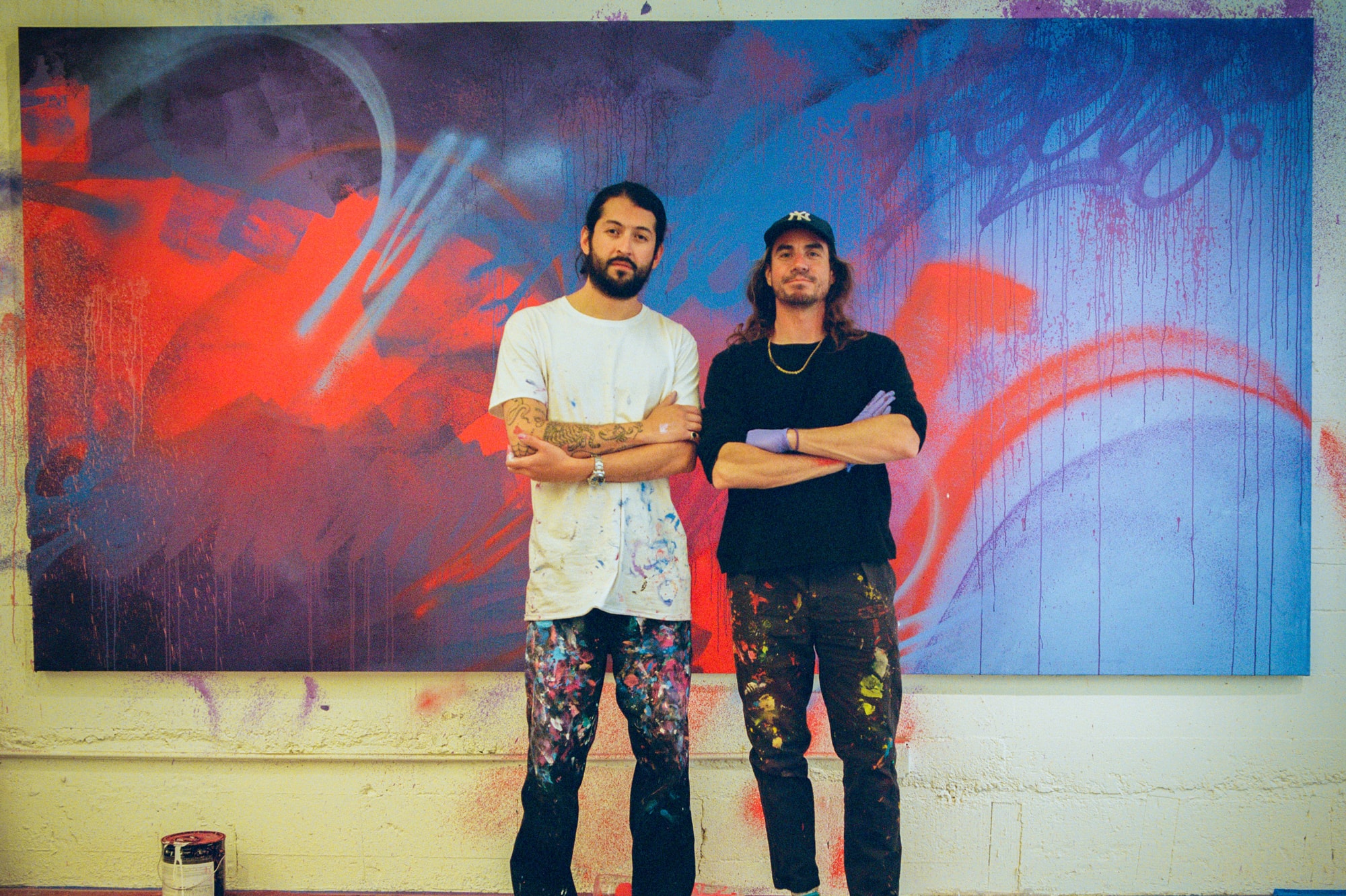 madsteez its a living industry one sentiments exhibition artworks paintings collaborations