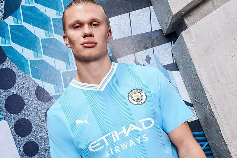 Manchester City Takes a Trip Down Memory Lane With 2023/24 Home Jersey