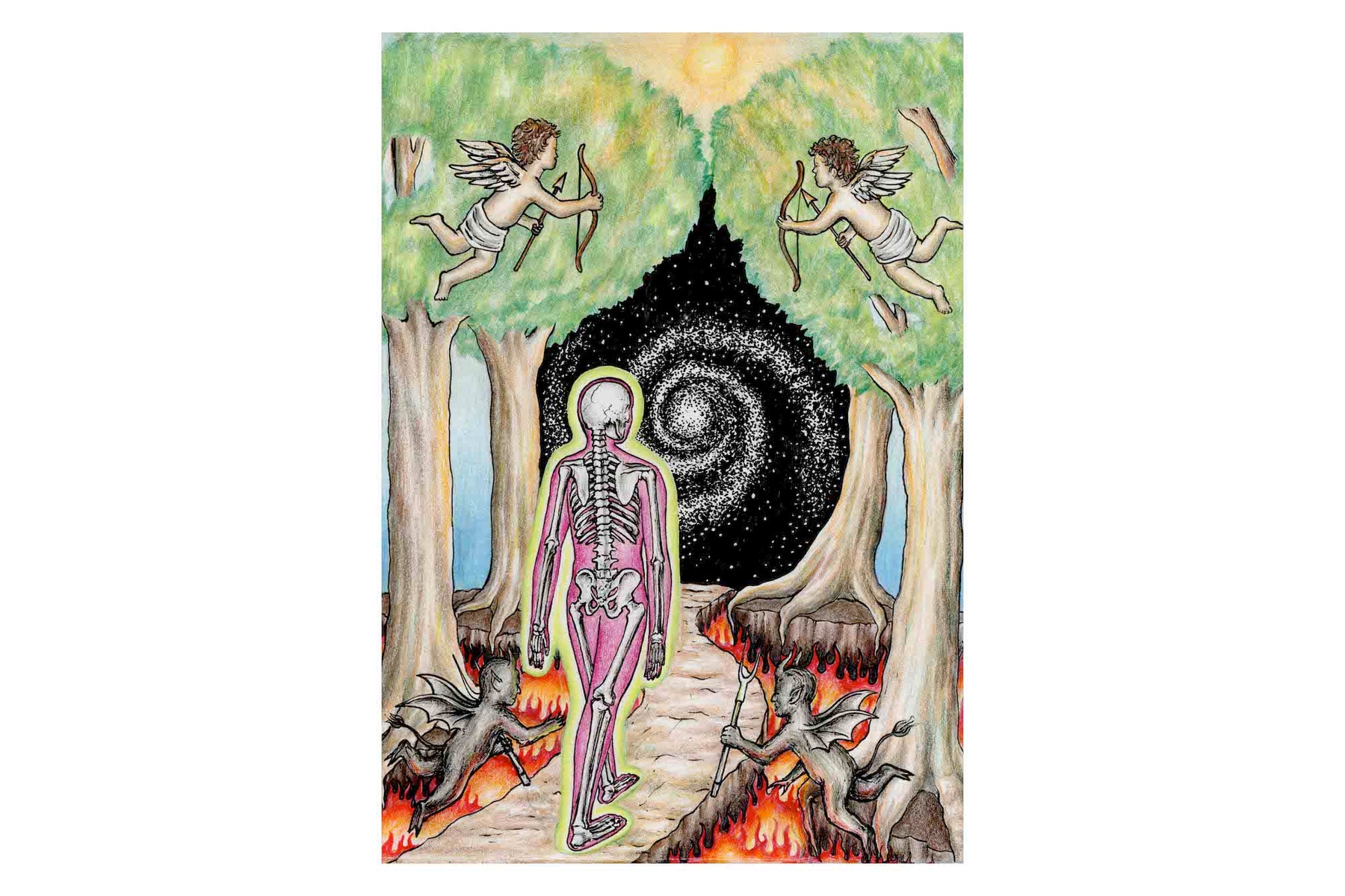 pen paper marcos alvarado artist illustration