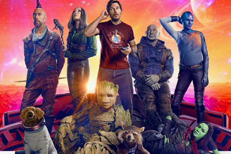 marvel guardians of the galaxy 3 surpasses half a billion dollars global box office