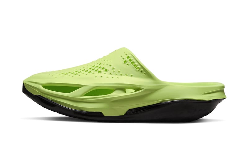 Nike MMW 005 Slide Returns in "Volt" and "Dark Khaki"