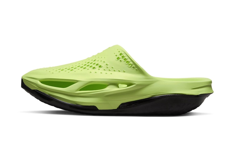 Nike MMW 005 Slide Returns in "Volt" and "Dark Khaki"
