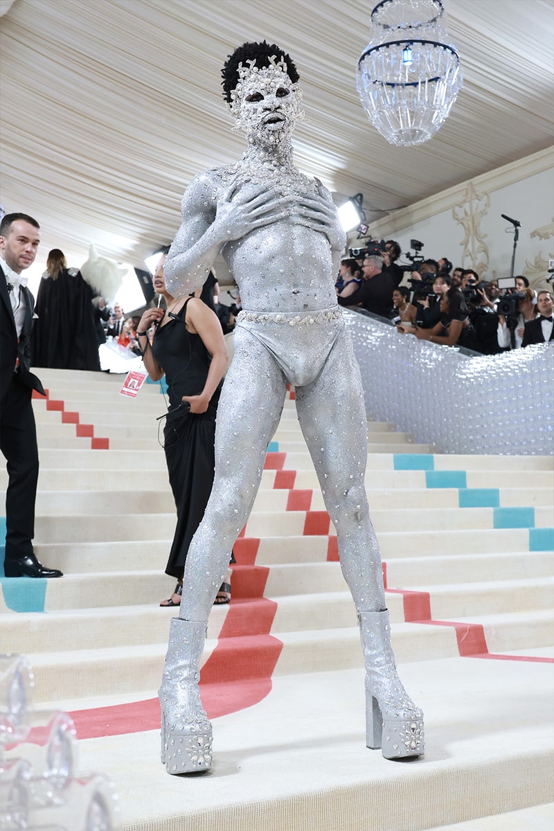 Most Talked About Moments at Met Gala 2023 Karl Lagerfeld: A Line of Beauty biggest fits jared leto lil nas x cardi b simu liu choupette fendi chanel nicole kidman key huay quan michelle yeoh lilly collins bad bunny kendall jenner kylie jenner