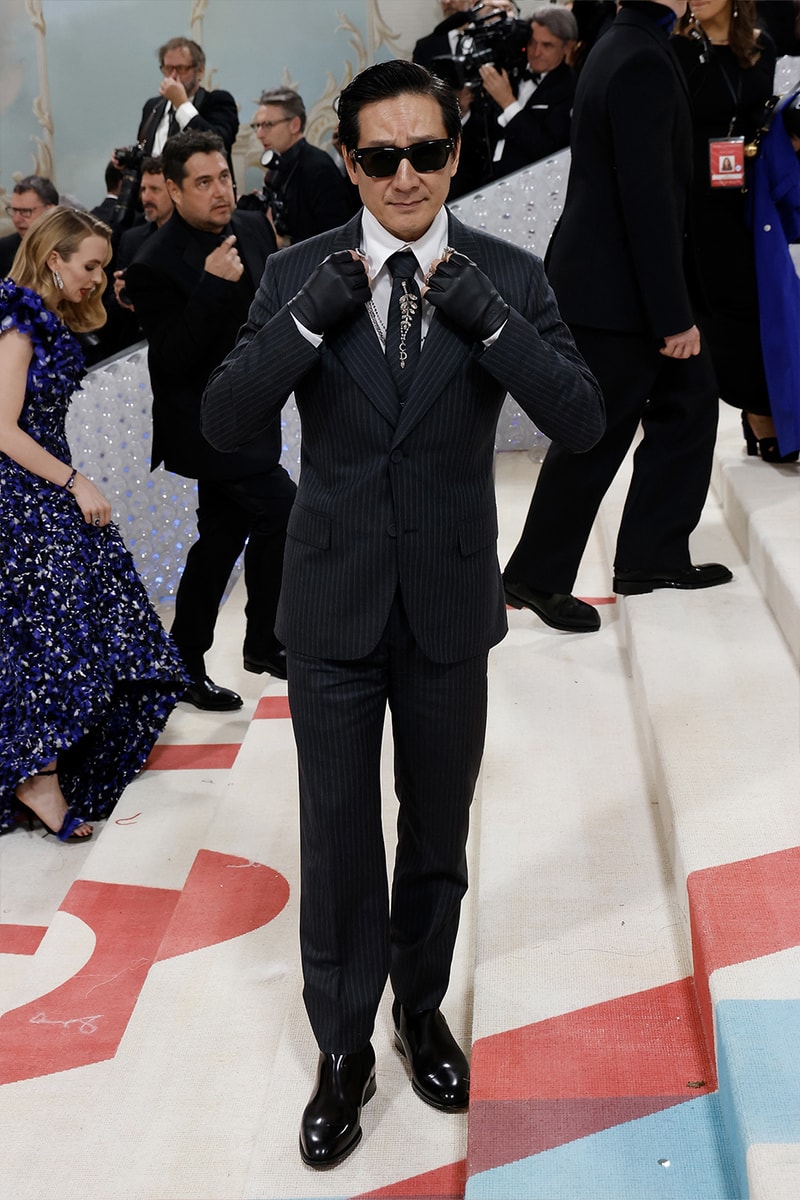 Most Talked About Moments at Met Gala 2023 Karl Lagerfeld: A Line of Beauty biggest fits jared leto lil nas x cardi b simu liu choupette fendi chanel nicole kidman key huay quan michelle yeoh lilly collins bad bunny kendall jenner kylie jenner