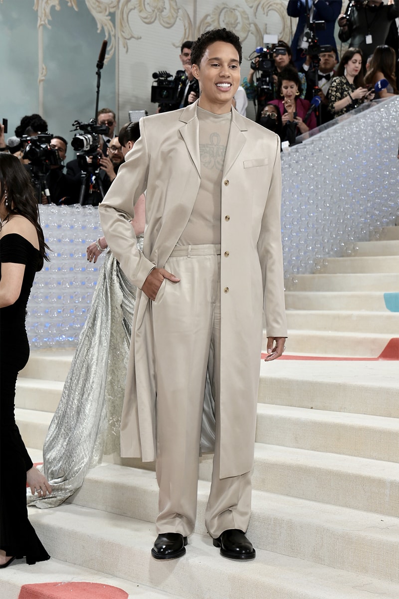 Shai Gilgeous-Alexander attends The 2023 Met Gala Celebrating Karl in  2023