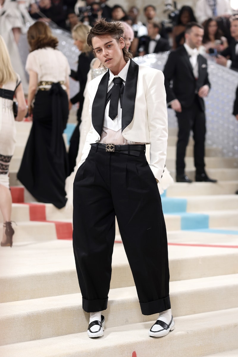 Most Talked About Moments at Met Gala 2023 Karl Lagerfeld: A Line of Beauty biggest fits jared leto lil nas x cardi b simu liu choupette fendi chanel nicole kidman key huay quan michelle yeoh lilly collins bad bunny kendall jenner kylie jenner