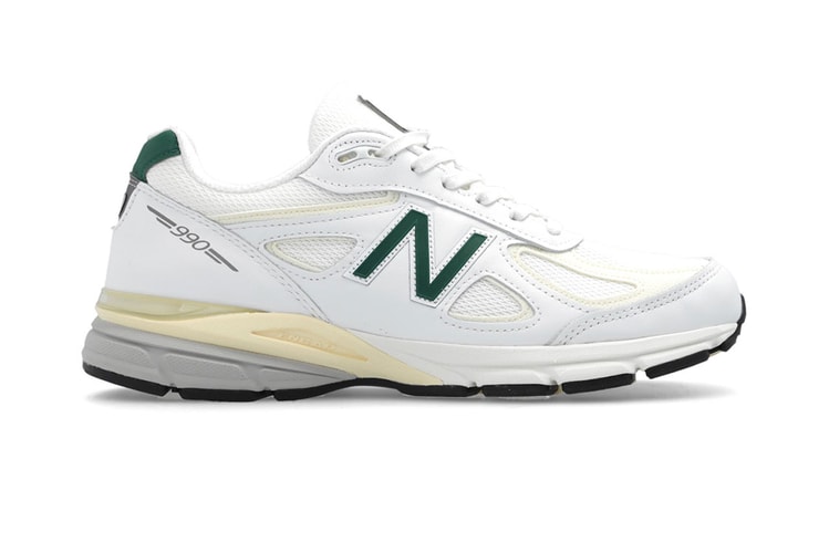 New Balance 990v4 Receives a White and Green Makeover