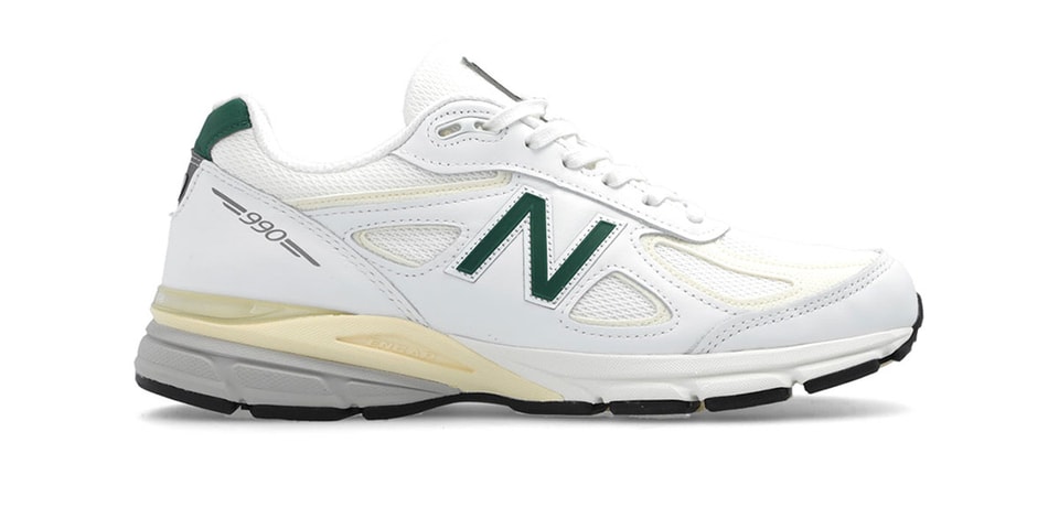 New Balance 990v4 Receives a White and Green Makeover