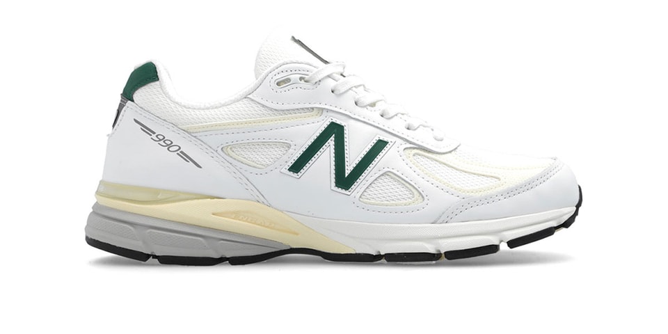 New Balance 990v4 Receives a White and Green Makeover