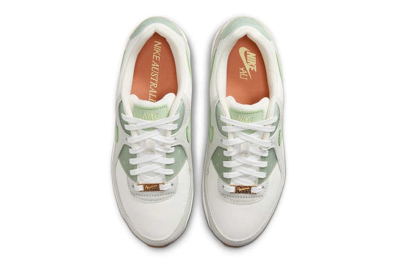 Nike Australia Air Max 90 pistachio green ye low gold release info date price 