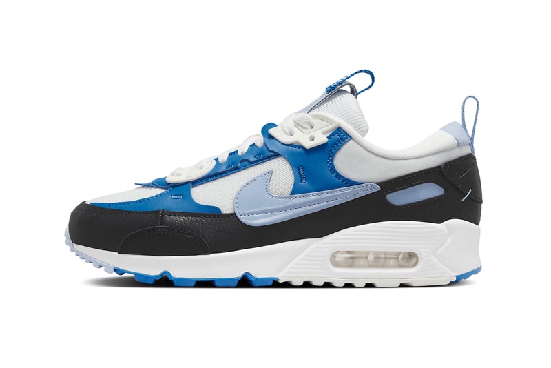 Nike Air Max 90 Cobalt Blue Footwear Sneakers Shoes Trainers Black Leather Just Do It Swoosh Michael Jordan Fashion Streetwear 