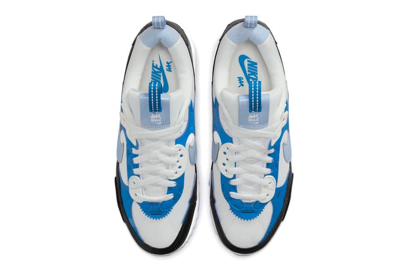 Nike Air Max 90 Cobalt Blue Footwear Sneakers Shoes Trainers Black Leather Just Do It Swoosh Michael Jordan Fashion Streetwear