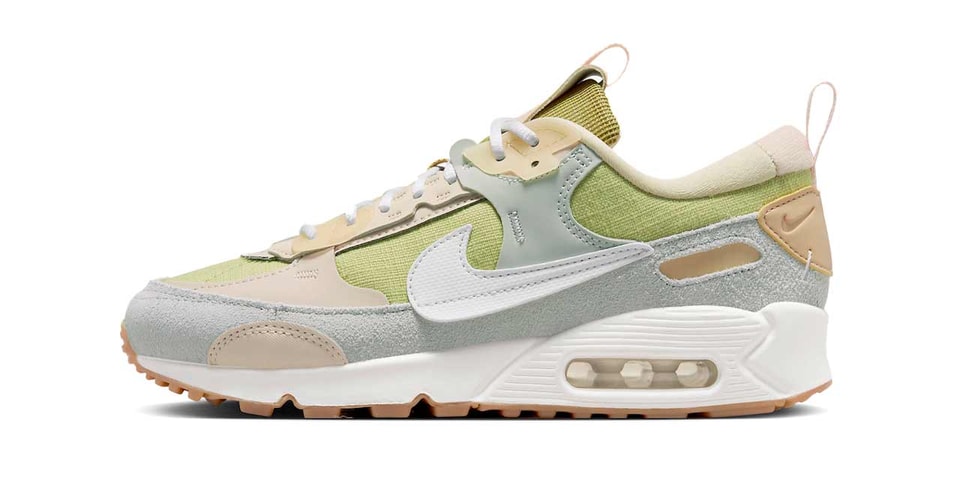 Nike Hit Its Air Max 90 Futura With Shades of Green, Grey, and White