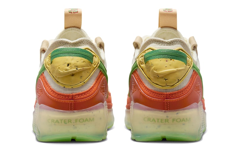 Nike Air Max 90 Terrascape Sneakers Trainers Footwear Translucent Outsole Green Orange Swoosh Just Do It Fashion Streetwear