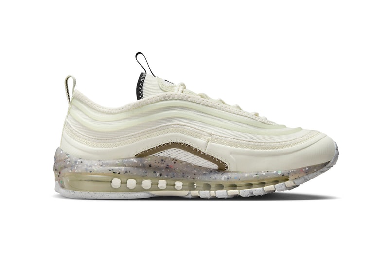 Nike Air Max Terrascape 97 Lands in "Sail/Black" for Summer 2023 DV7418-101 release info nike grind midsole swoosh nike everyday shoes white