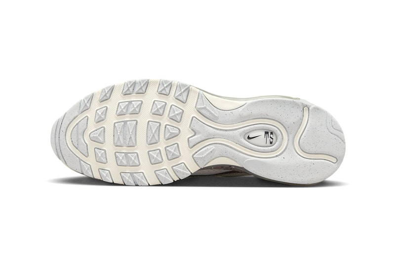 Nike Air Max Terrascape 97 Lands in "Sail/Black" for Summer 2023 DV7418-101 release info nike grind midsole swoosh nike everyday shoes white