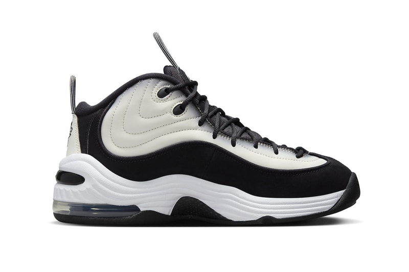 Official Look at the Nike Air Penny 2 "Panda" DZ2549-001 black white swoosh penny hardaway basketball high top stussy nike dunk low 