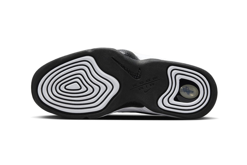 Official Look at the Nike Air Penny 2 "Panda" DZ2549-001 black white swoosh penny hardaway basketball high top stussy nike dunk low 