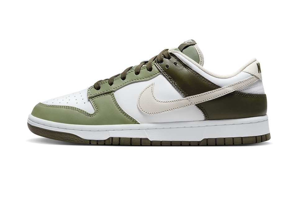 Lima rodar Detectable Nike Dunk Low Olive White FN6882-100 Release Date | Hypebeast