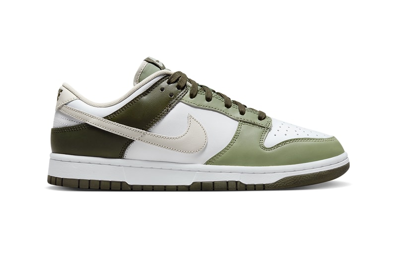 nike dunk low olive white FN6882 100 release date info store list buying guide photos price 