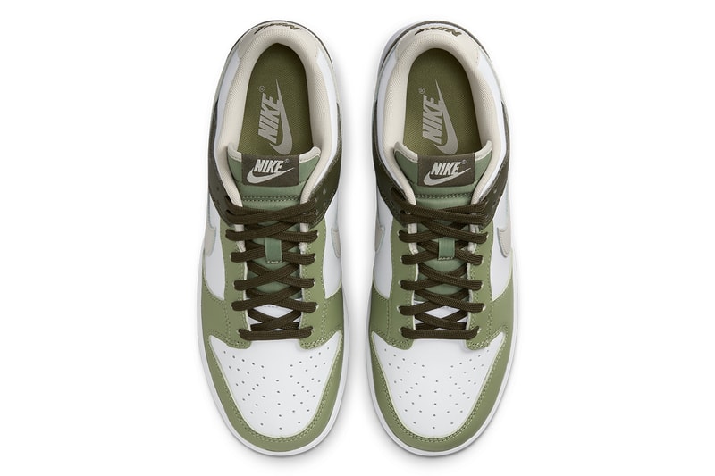 nike dunk low olive white FN6882 100 release date info store list buying guide photos price