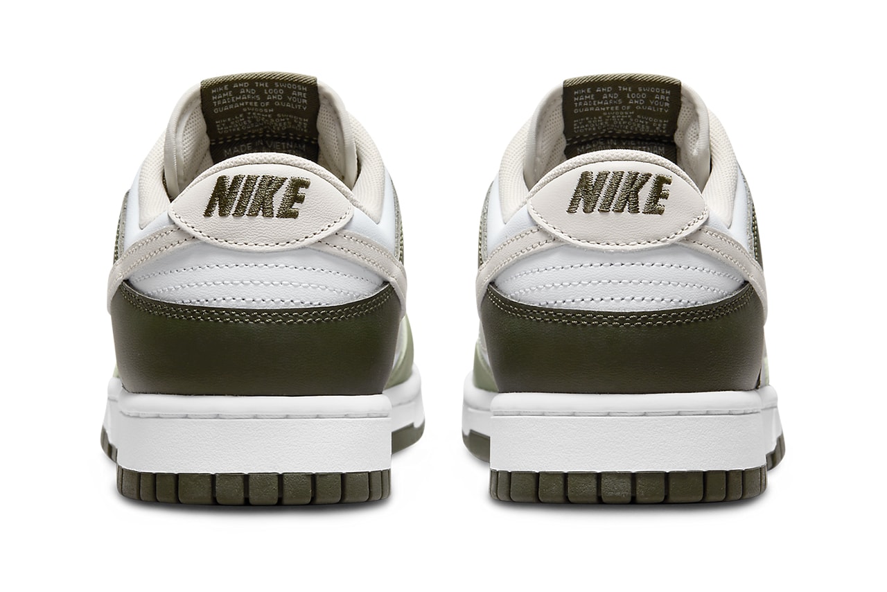 nike dunk low olive white FN6882 100 release date info store list buying guide photos price 