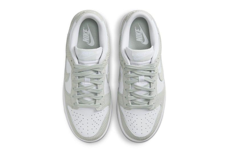 Official Look at the Nike Dunk Low "Grey Corduroy" FN7658-100 fall 2023 low top swoosh sneakers footwear
