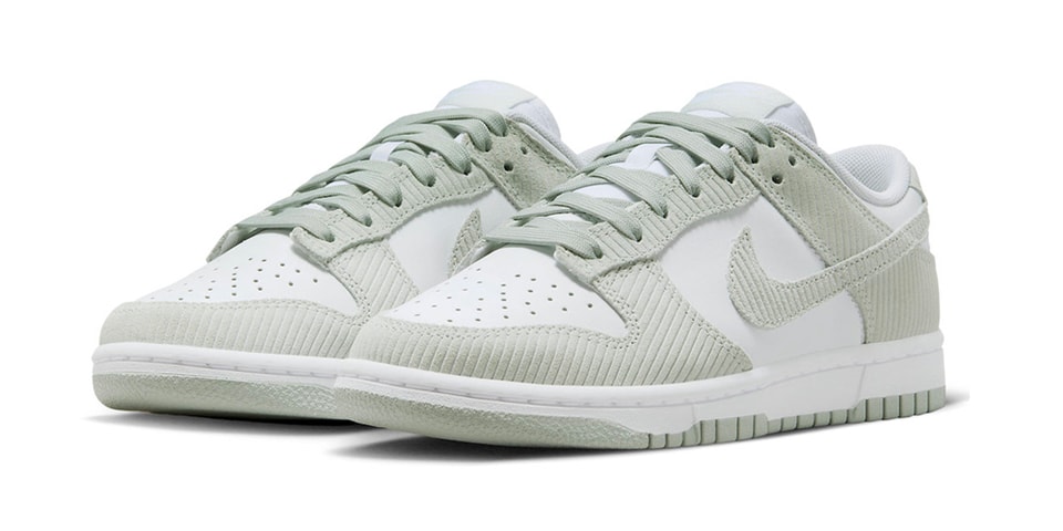 Official Look at the Nike Dunk Low "Grey Corduroy"