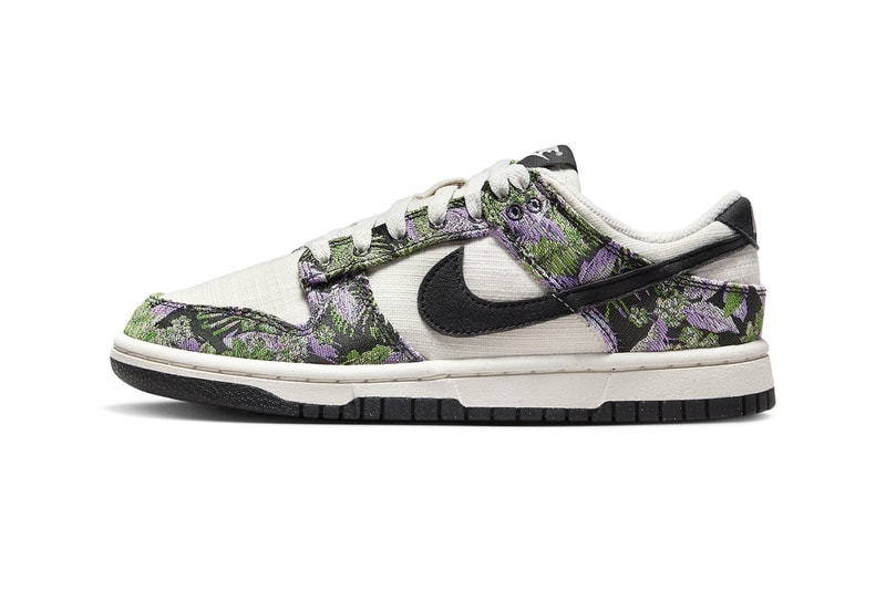 Nike Dunk Low Next nature Floral Tapestry FN7105-030 Release Info