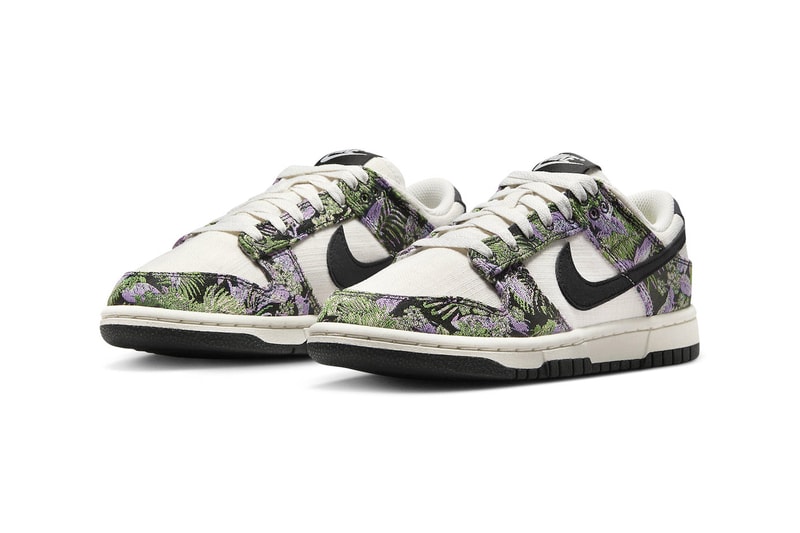 Nike Dunk Low Next nature Floral Tapestry FN7105-030 Release Info