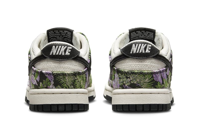 Nike Dunk Low Next nature Floral Tapestry FN7105-030 Release Info