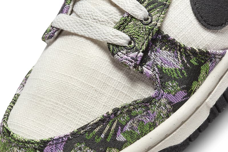 Nike Dunk Low Next nature Floral Tapestry FN7105-030 Release Info